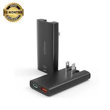 Choetech PD65W GAN Ultra thin A+C  wall charger black