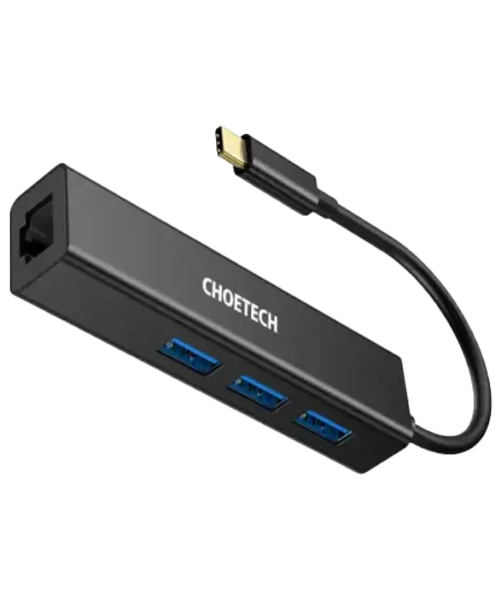 Choetech HUB-U02 4 in 1 Type-C to Gigabit Ethernet Adapter Hub