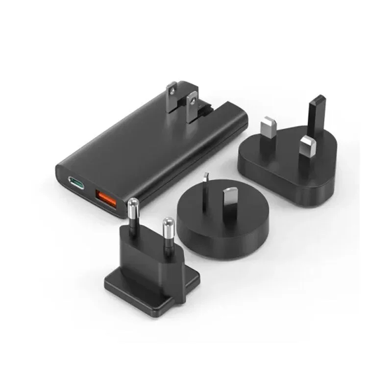 Choetech PD65W GAN Ultra thin A+C wall charger black